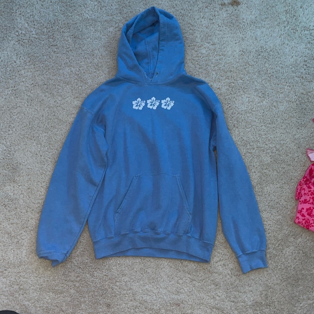 Flower hoodie